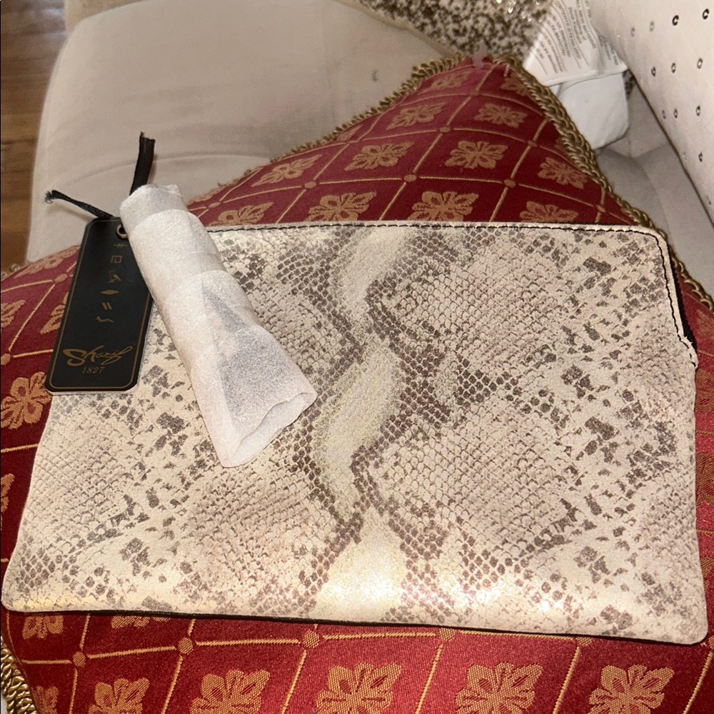 Sharif  Genuine Leather Clutch